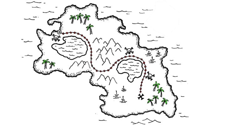 Treasure map