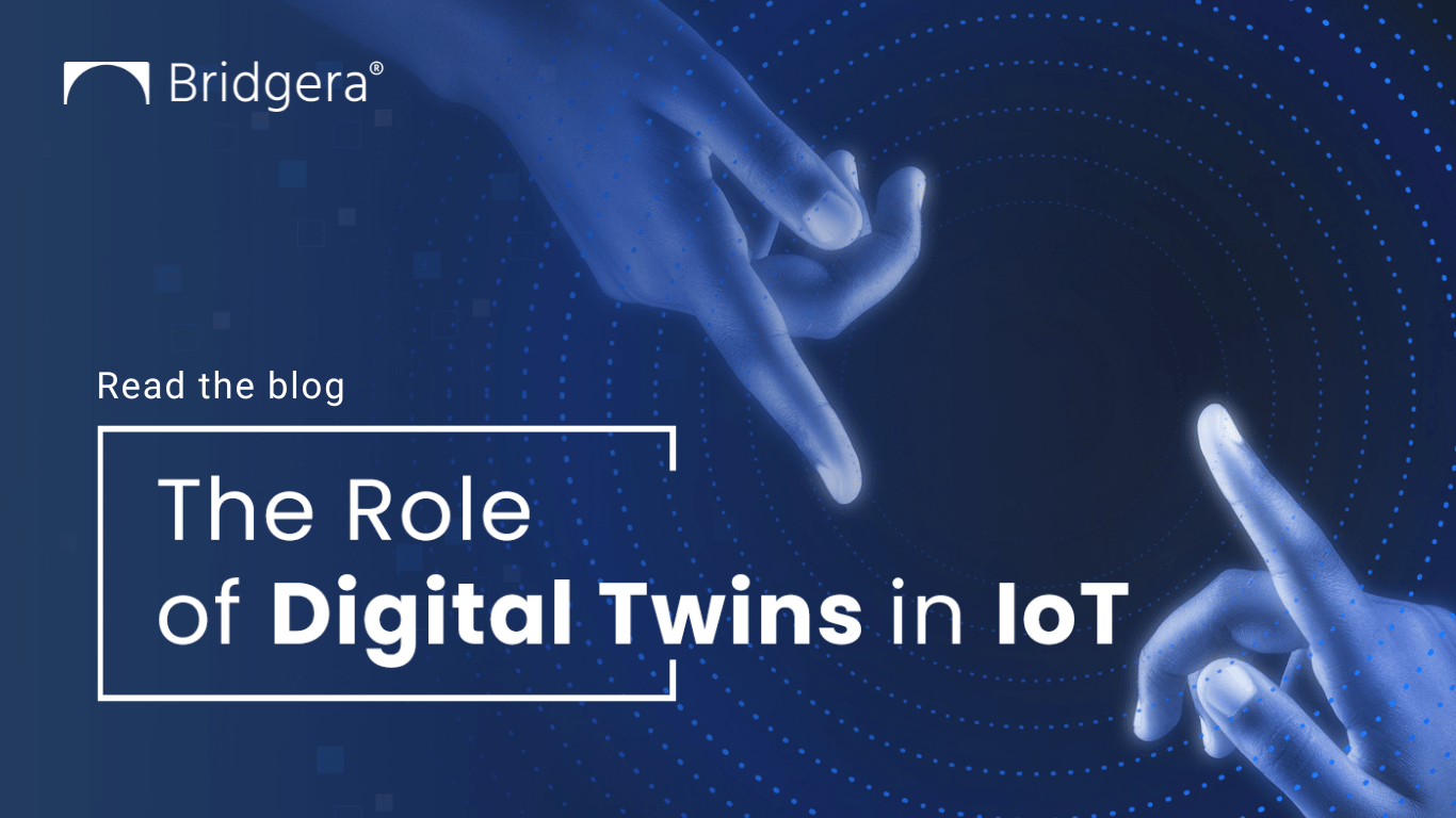 The Role of Digital Twins Mirror image of a holographic hand reaching out to touch its reflection